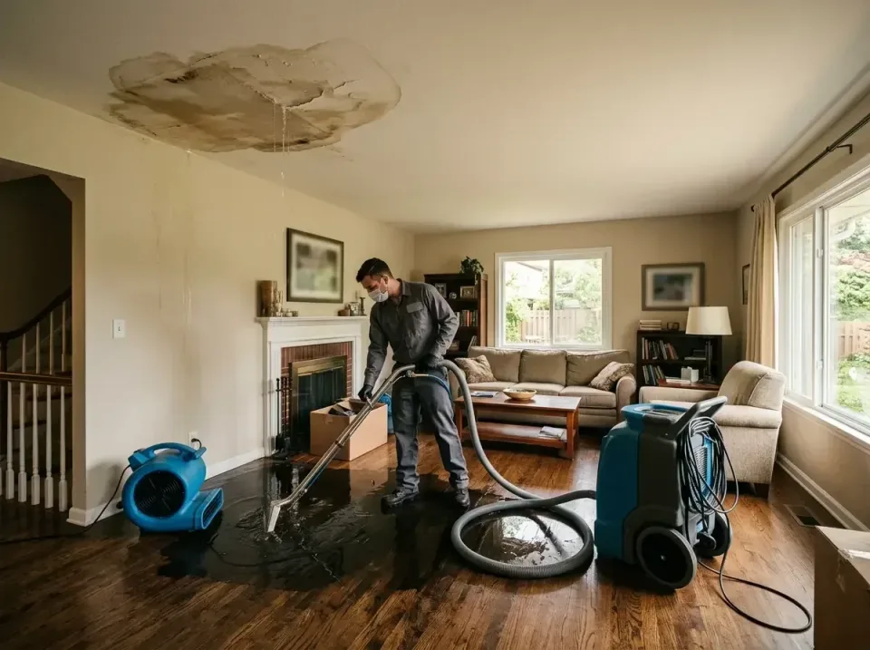 attic-pipe-burst-ceiling-drip-008 — frequently asked questions, Water Damage Restoration & Carpet Care in Yazoo City, MS
